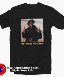 Ol Dirty Bastard Vintage Photo Graphic T Shirt On Sale 2