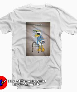 Old Donald Duck Smoking 81 Unisex T-shirt On Sale Old Donald Duck Smoking 81 Unisex T-shirt On Sale