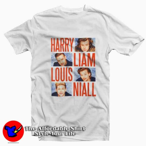 One Direction Band Old Member Graphic T-Shirt On Sale