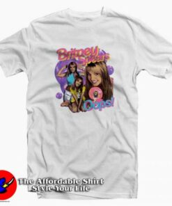 Oops Vintage Britney Spears Unisex T-shirt On Sale Oops Vintage Britney Spears Unisex T-shirt On Sale