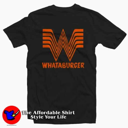 Original Retro Brand Whataburger Logo T-shirt On Sale