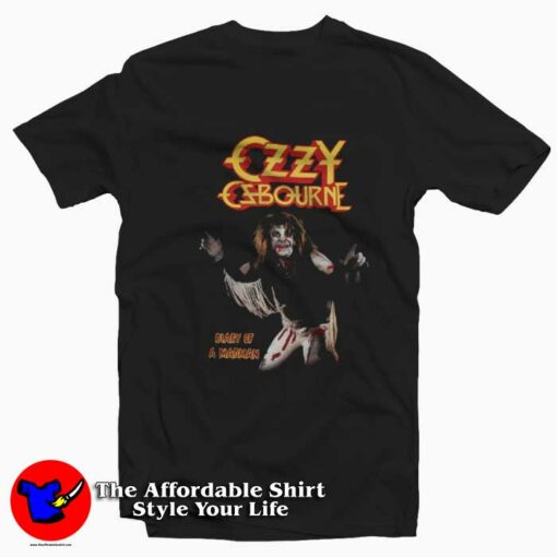 Ozzy Osbourne’s Diary Of A Madman Vintage T-Shirt On Sale