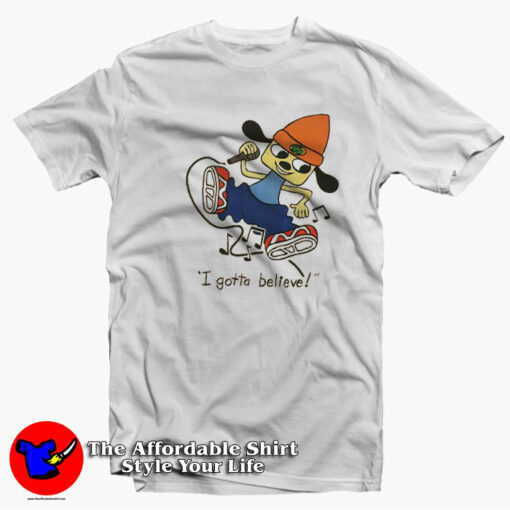 PaRappa The Rapper Funny Cartoon Unisex T-shirt On Sale