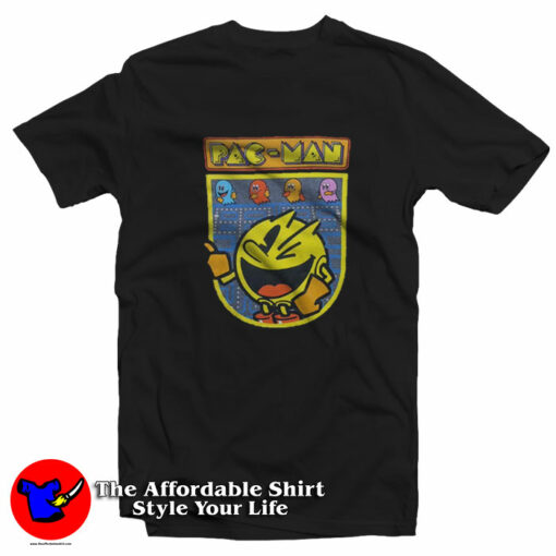 Pac-Man Wink Video Arcade Vintage 90s T-Shirt On Sale