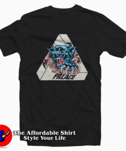 Palace Blue Tiger Ripped T-Shirt Pallace Collection