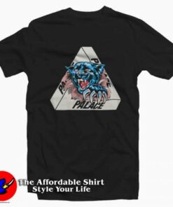 Palace Blue Tiger Ripped T-Shirt Pallace Collection