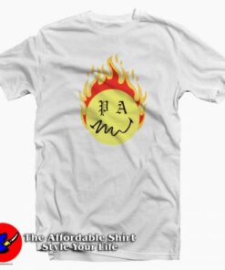 Palm Angels Flame Burning Head T-shirt On Sale Palm Angels Flame Burning Head T-shirt On Sale