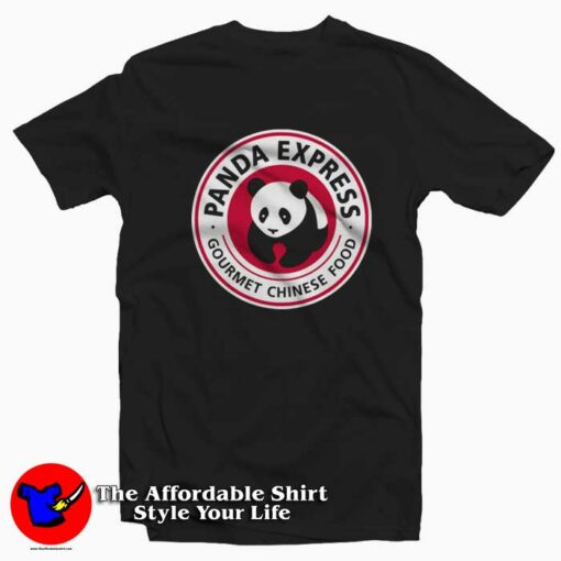 Panda Express Gourment Chinese Food T-shirt On Sale