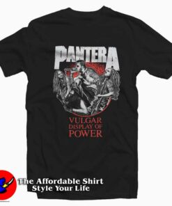 Pantera Vulgar Display Of Power Graphic T-Shirt On Sale