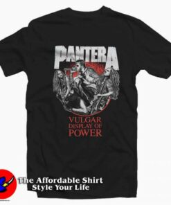 Pantera Vulgar Display Of Power Graphic T-Shirt On Sale