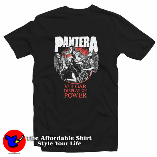 Pantera Vulgar Display Of Power Vintage T-Shirt