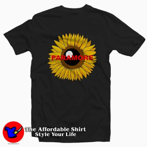 Paramore Sunflower Tee Shirt