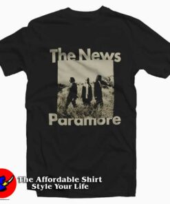 Paramore The News Band Graphic T-Shirt On Sale