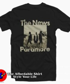 Paramore The News Band Graphic T-Shirt On Sale