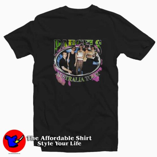 Parcels Australian Tour Vintage Graphic Unisex T-Shirt On Sale