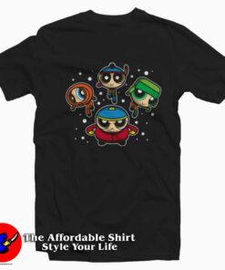 Park Boys South Park x The Powerpuff Girls T-shirt On Sale