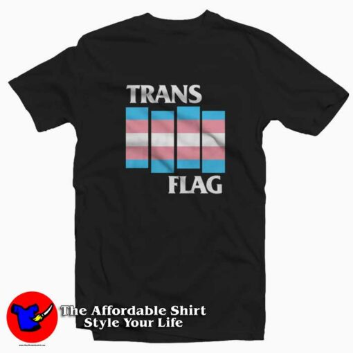 Parody Transgender Flags LBGT Pride Unisex T-shirt On Sale