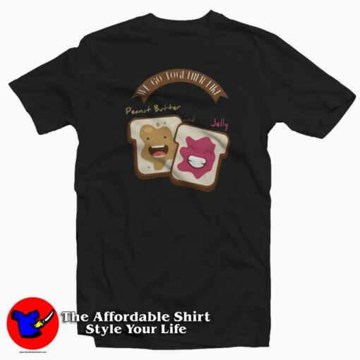 Peanut Butter and Jelly Unisex T Shirt For National Best Friends Day