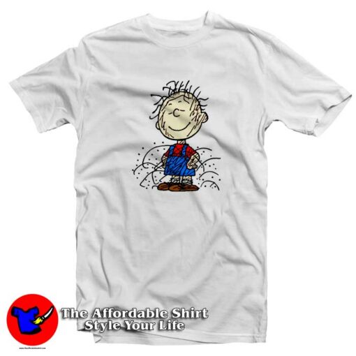 Peanuts Pigpen Dirty The Great Pumpkin T-shirt On Sale