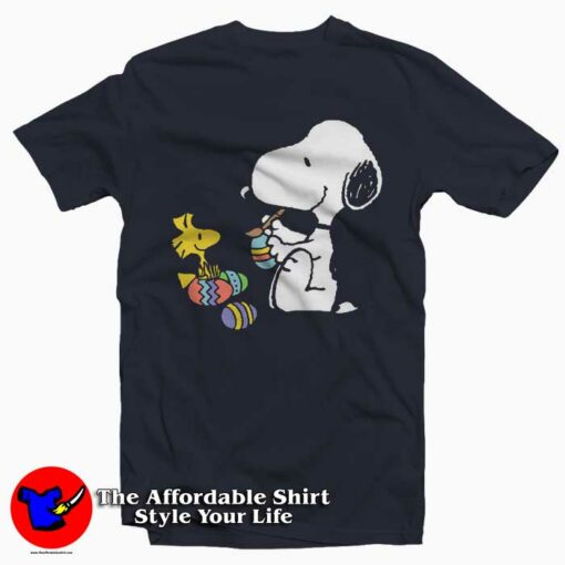 Peanuts Snoopy Easter Egg T-shirt For Gift Easter