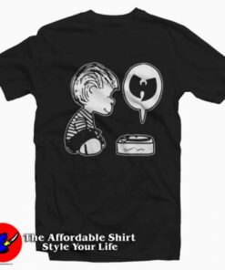 Peanuts WuTang Wu Memorial Tribute Record T-Shirt On Sale