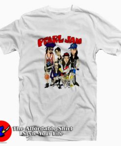 Pearl Jam 1991 Ten World Jam Tour T-Shirt On Sale Pearl Jam 1991 Ten World Jam Tour T-Shirt On Sale