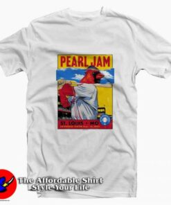 Pearl Jam St Louis Mo Enterprise Center T-Shirt On Sale Pearl Jam St Louis Mo Enterprise Center T-Shirt On Sale