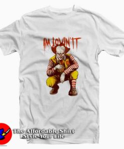 Pennywise Parody McDonalds Funny T-shirt On Sale Pennywise Parody McDonalds Funny T-shirt On Sale