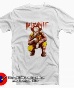 Pennywise Parody McDonalds Funny T-shirt On Sale Pennywise Parody McDonalds Funny T-shirt On Sale