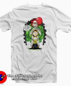 Pennywise Rick And Morty Stephen King T-Shirt Rick And Morty Collection Pennywise Rick And Morty Stephen King T-Shirt Rick And Morty Collection