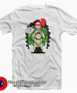 Pennywise Rick And Morty Stephen King T-Shirt Rick And Morty Collection Pennywise Rick And Morty Stephen King T-Shirt Rick And Morty Collection