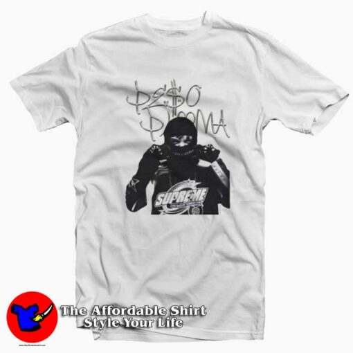 Peso Pluma Supreme Streetwear Graphic T-Shirt On Sale