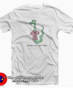 Pete Davidson Snake Love Not War Unisex T-shirt On Sale Pete Davidson Snake Love Not War Unisex T-shirt On Sale