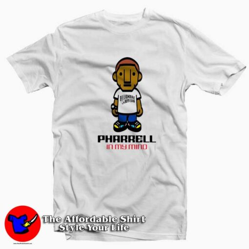 Pharrell Williams in My Mind Rap Music T-shirt On Sale