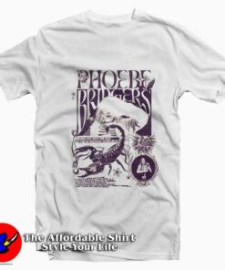 Phoebe Bridgers I Know The End Punisher Graphic T-Shirt On Sale Phoebe Bridgers I Know The End Punisher Graphic T-Shirt On Sale