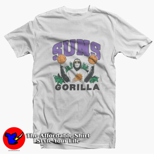 Phoenix Suns Gorilla Funny Unisex T-shirt On Sale