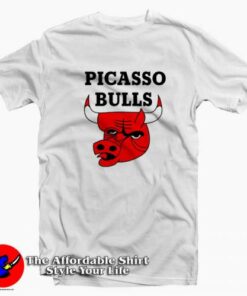 Picasso Custom Chicago Bulls Unisex T-shirt On Sale Picasso Custom Chicago Bulls Unisex T-shirt On Sale