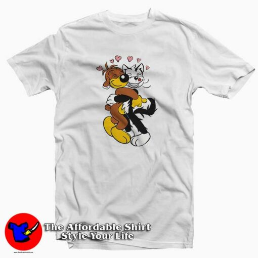 Pif & Hercule Full Of Love Tee Shirt