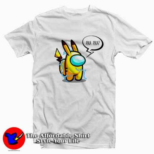 Pikachu Impostor Funny Gaming T-shirt On Sale