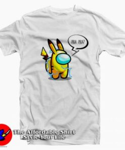 Pikachu Impostor Funny Gaming T-shirt On Sale Pikachu Impostor Funny Gaming T-shirt On Sale