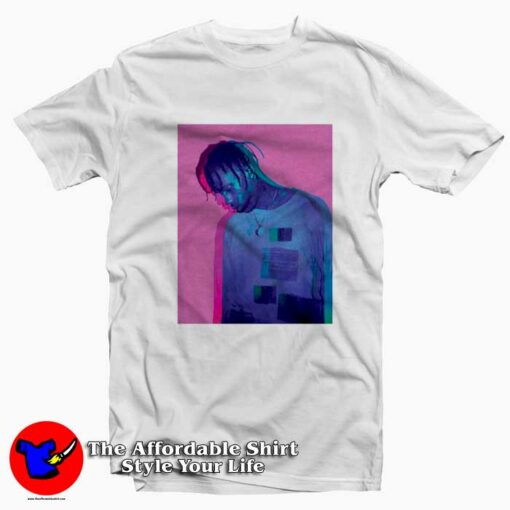 Pink Blue Travis Scott Tshirt Men’s Women’s Shirt