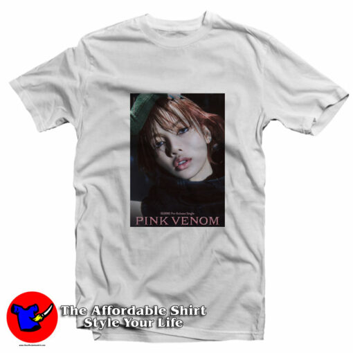 Pink Venom Teaser Lalisa Pre Release Single T-Shirt On Sale