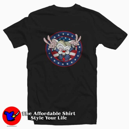 Pinky And The Brain Donald Trump Parody T-shirt On Sale