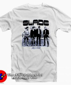 Play It Loud Slade Band 1970 Vintage T-shirt On Sale Play It Loud Slade Band 1970 Vintage T-shirt On Sale