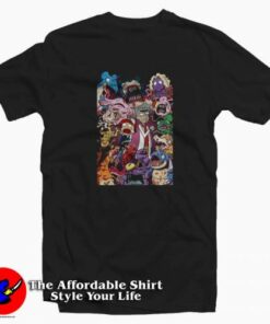 Pokemon Rick & Morty Parody Funny T Shirt Cheap