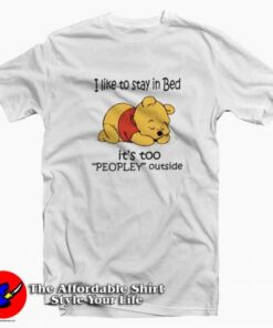 Pooh I Like To Stay In Bed T-Shirt Disney Collection