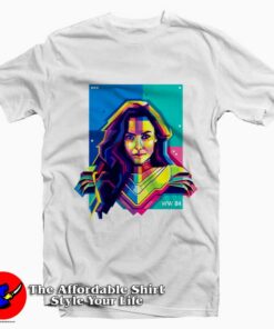 Pop Art Gal Gadot Wonder Women 84 T shirt On Sale 1