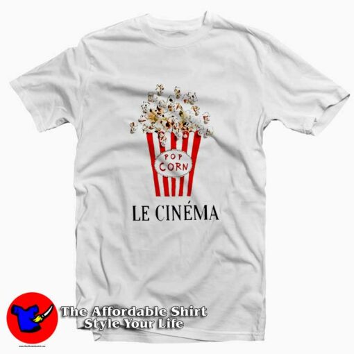 Pop Corn Le Cinema Tee Shirt