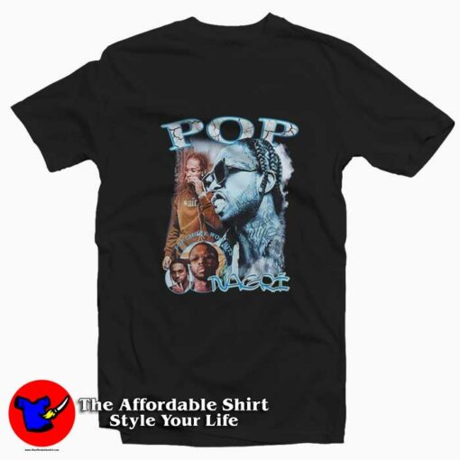 Pop Smoke 90s Style Vintage Bootleg Unisex T-shirt On Sale