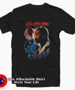 Pop Smoke Meet The Woo Hip Hop Style T-shirt On Sale Pop Smoke Meet The Woo Hip Hop Style T-shirt On Sale
